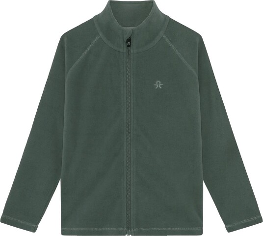 Color Kids Fleece Jacket   Full Zip   DARK FOREST   104