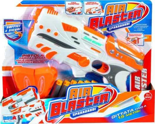 RSToys Air Blaster Pistol 6 Skumprosjektiler 24 cm RSToys Air Blaster Pistol 6 Skumprosjektiler 24 cm