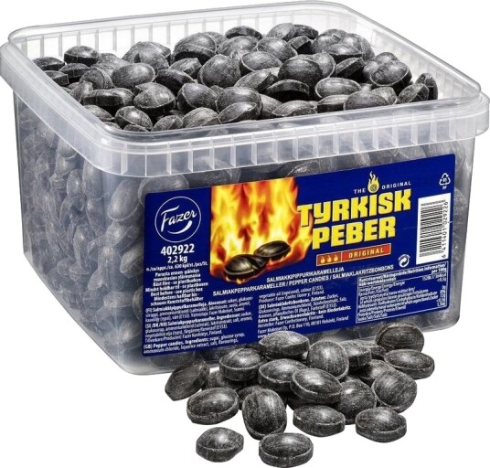 2.2 kg med Tyrkisk Peber Original ca 630 stk