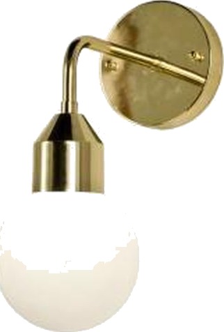 Aneta Lighting Florens vegglampe IP44 - Messing 1576079-01-0 1568993-02-0