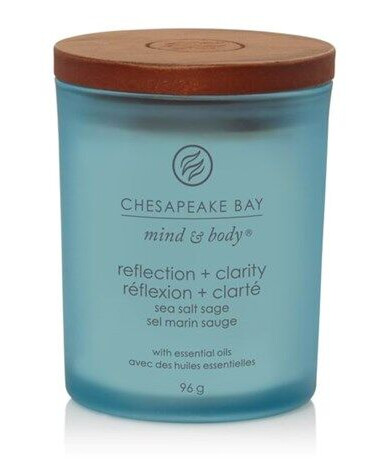 Chesapeake Bay Scented candle with wooden lid - Sea Salt Sage