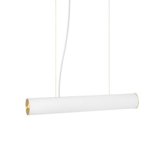 Ferm Living Vuelta Taklampe 60 Hvit/ Messing