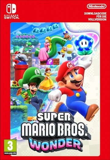 Nintendo Super Mario Bros. Wonder, Nintendo Switch, Flerspillermodus, Rp (Rating Pending), Fysisk Medium