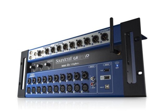 Soundcraft Ui24r Remote-Mikser Innebygget Wifi. 24 Inputs, Dsp Mm Soundcraft Ui24r Remote-Mikser Innebygget Wifi. 24 Inputs, Dsp Mm