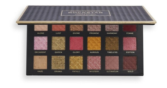 Makeup Revolution PRO Rockstar Shadow Palette Noir Edition