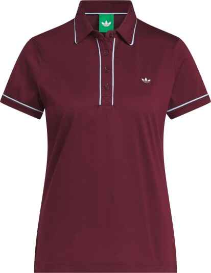 Adidas F Solid Polo W Golf pologenser dame Maroon Small