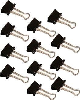 Wedo Wedo 64 21419 Metall Nickel Sort 7 Mm 19 Mm 12 Stykker