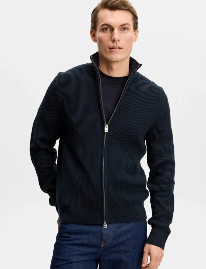 J. Lindeberg Alexis Full Zip Cardigan Navy XXL J. Lindeberg Alexis Full Zip Cardigan Navy XXL