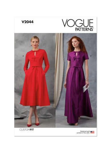 Vogue 2044 Kjole B5 (8-10-12-14-16) Vogue 2044 Kjole B5 (8-10-12-14-16)