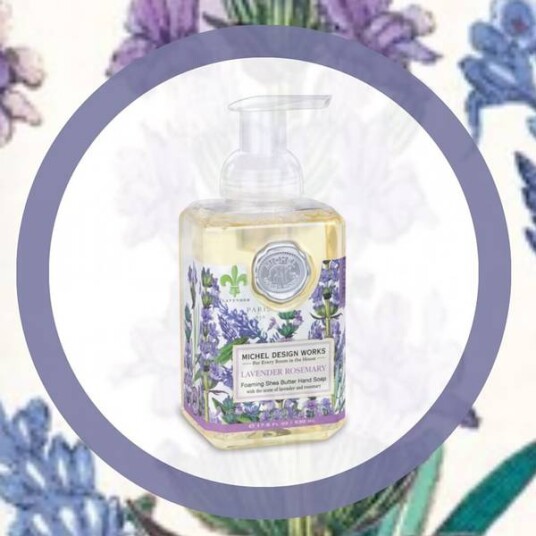 Skumsåpe Lavender Rosemary fra Michel Design Works