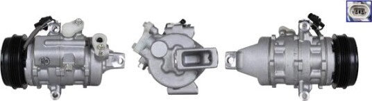 AC kompressor LUCAS ACP01206