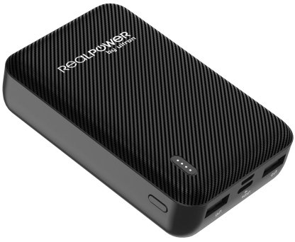 Realpower Powerbank Pb-10000 Se Schwarz 10.000Mah