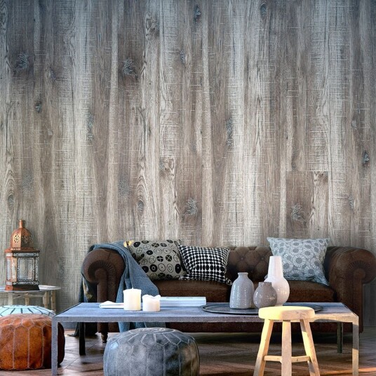 Fototapet Stylish Wood 50x1000 - Artgeist sp. z o. o.
