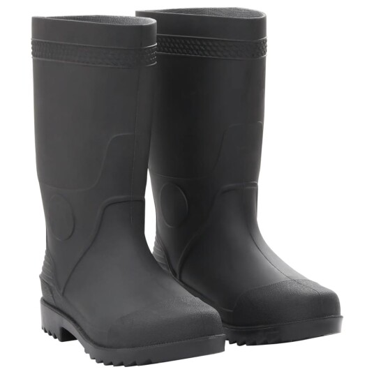 Regnstøvler svart str 38 PVC Regnstøvler svart str 38 PVC