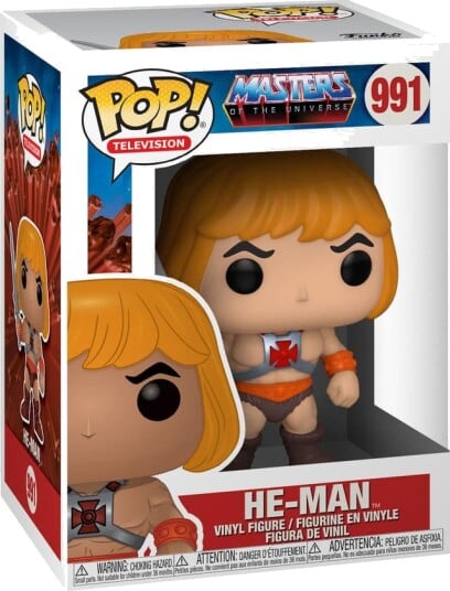 Funko Pop! Vinylfigur He-Man fra Masters of the Universe - 9 cm