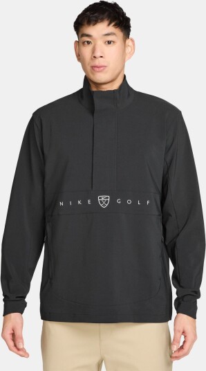 Nike M Repel Soft Shell Jacket Golfjakke herre Black Black Black White Large