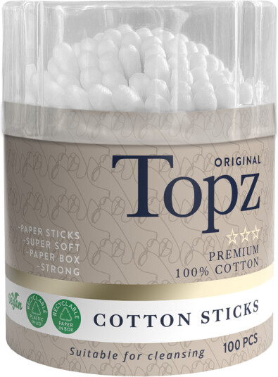 Topz Cotton Sticks Designed