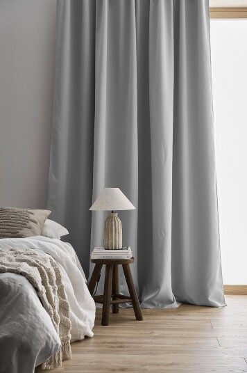 Ellos Home Mørkleggende gardin Elena Wide ekstra bred Hvit