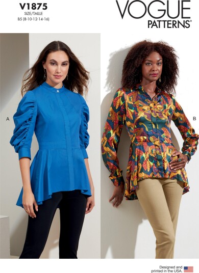 Vogue 1875 - Bluse B5 (8-10-12-14-16)