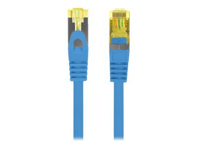 Lanberg Koblingskabel Rj-45 Hann Til Rj-45 Hann 2 M 6 Mm Sftp Cat 6A Flertrådet Uten Hindringer Blue Ral 5012