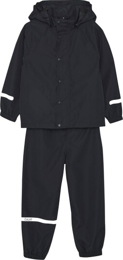 CeLaVi Breathable Rainwear Set Black 146