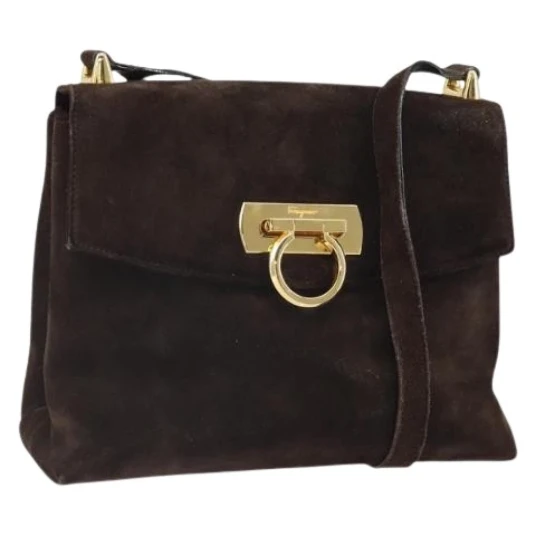 Salvatore Ferragamo Pre-owned Dame Pre-owned Brun