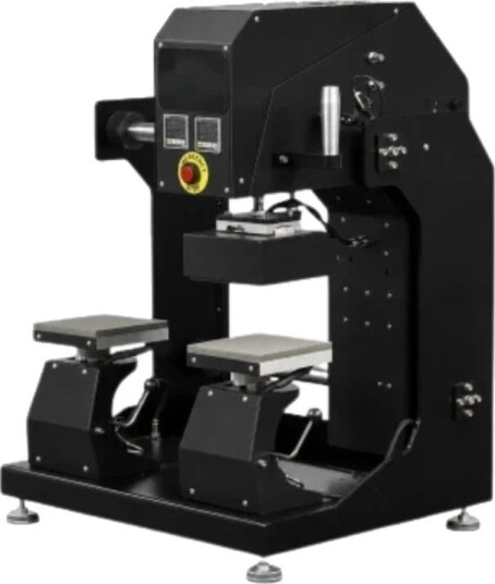 SkilPro MU-200 pneumatisk transferpresse for etiketter, capser og sko