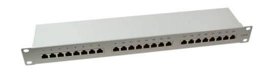 Logilink Np0053 Cat6 S/Utp (Stp) Grå Stål Rackmontering 1U