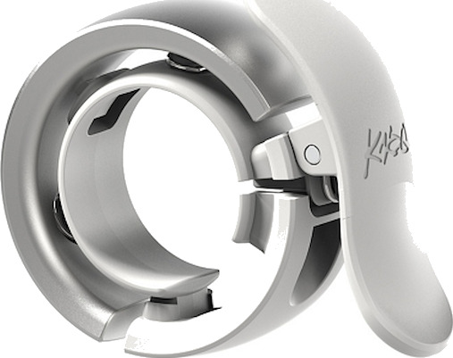 Knog Oi Prima ringeklokke small grå 22,2 mm styrediameter Knog Oi Prima ringeklokke small grå 22,2 mm styrediameter