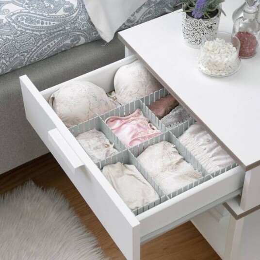Justerbar skuffordner - organisator Justerbar skuffordner - organisator