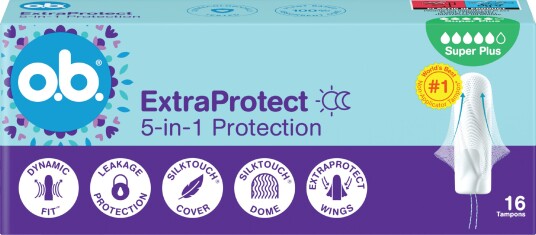 o.b. ExtraProtect Super Plus 16 stk. o.b. ExtraProtect Super Plus 16 stk.