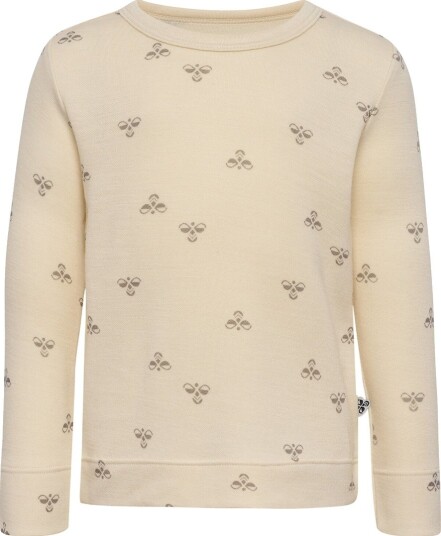 Hummel Genser Ull/Viskose HmlMini Hvitkappegrå Hummel 10 år (140) Genser Beige Hummel Genser Ull/Viskose HmlMini Hvitkappegrå Hummel 10 år (140) Genser Beige