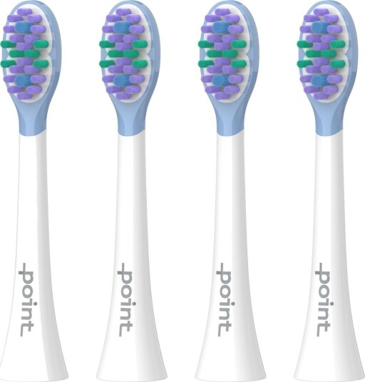 Point Proclean Sonic utskiftbare børstehoder 4 stk. white