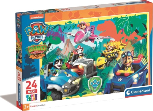 Clementoni Maxi Puslespill - 24 Brikker - Paw Patrol
