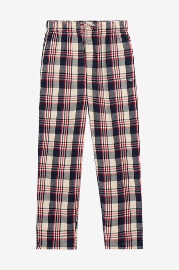 Gant Checked Flannel Pajama Pants Rød Gant Checked Flannel Pajama Pants Rød