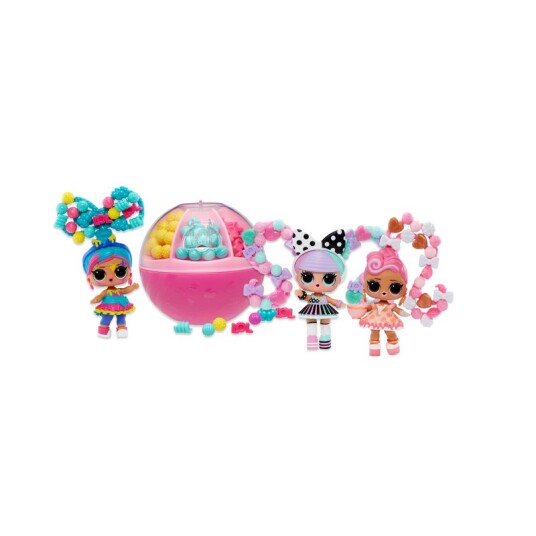 LOL Surprise Hair Beads Tots dukke med overraskelser og perler