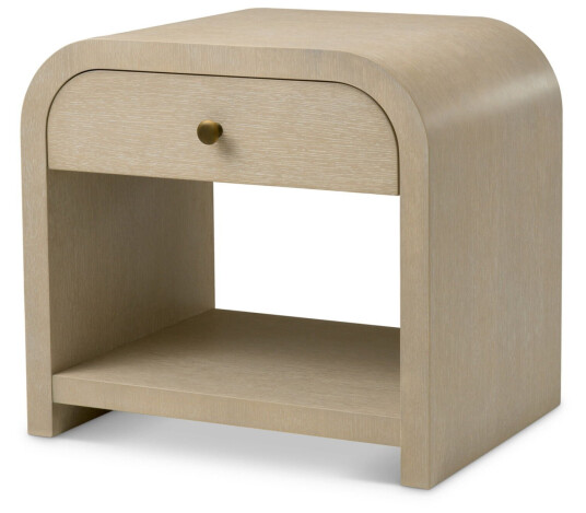Rhodes Nightstand Washed Oak