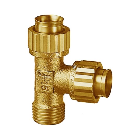 JRG Sanipex T-rør med Utvendig 1/2"Gjenge JRG Sanipex T-rør med Utvendig 1/2"Gjenge