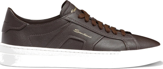 Santoni Herre Sko Brun 43 EU,