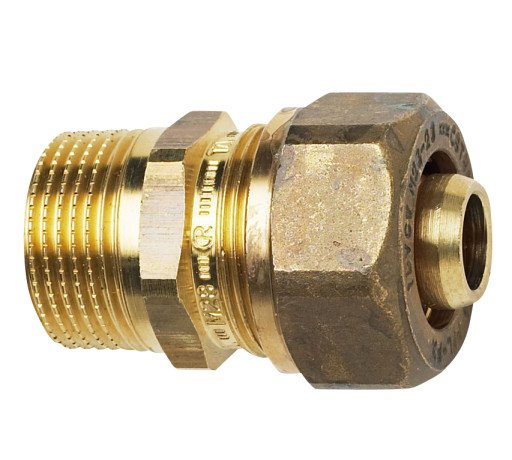 Imi Hydronics 15mm PEX Tippunion Stål Rørdel for Vannsystemer