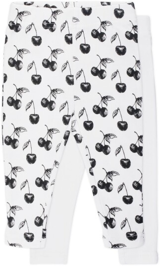 Tiny Treasure Lexi Leggings 2-Pack White 74