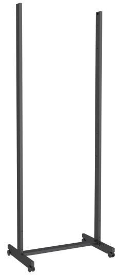 Multibrackets M Pro Series Wheelbase OM55N-D - monteringskomponent - for LCD-skjerm - svart