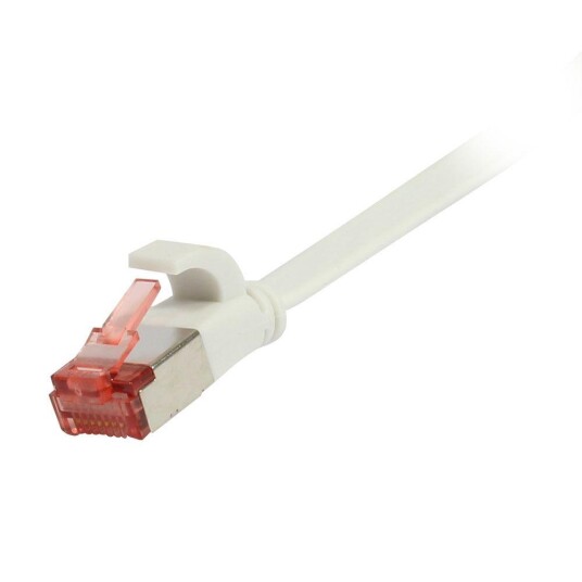 Synergy 21 Nettverkskabel RJ45 Cat6 U/FTP Flat 2m Hvit Synergy 21 Nettverkskabel RJ45 Cat6 U/FTP Flat 2m Hvit