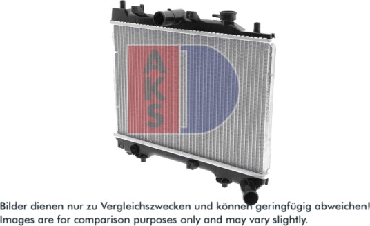 AKS DASIS 110090N Radiator motorkjøling