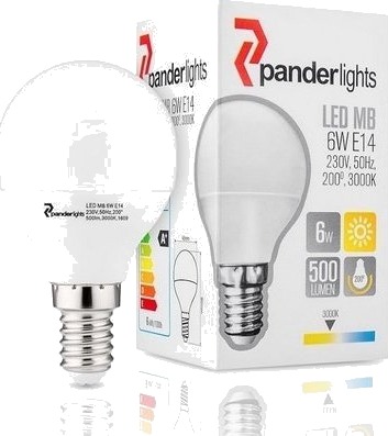 Kobi Kapmbe146wcb Led Pære Mb 6W E14 Cb 3000K