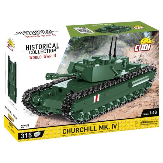 Cobi Historical Collection Byggesett 315 Deler Churchill Mk.Iv