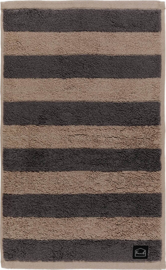 Fanni K Hanko håndkle 30x50 cm granitt/beige Fanni K Hanko håndkle 30x50 cm granitt/beige