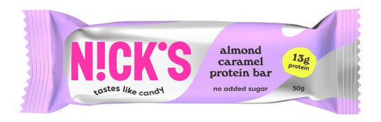 Nick"s Soft Protein Bar Almond Caramel 12 x 50g Nick"s Soft Protein Bar Almond Caramel 12 x 50g