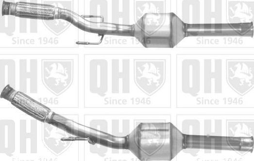 QUINTON HAZELL QCAT80122H Katalysator