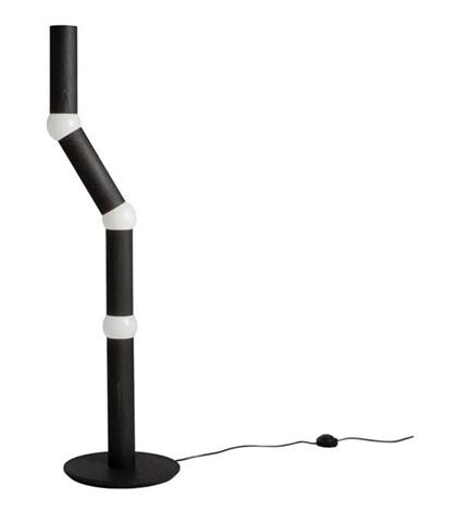 Oblure LIGHTBONE Gulvlampe Svart Eik Oblure LIGHTBONE Gulvlampe Svart Eik